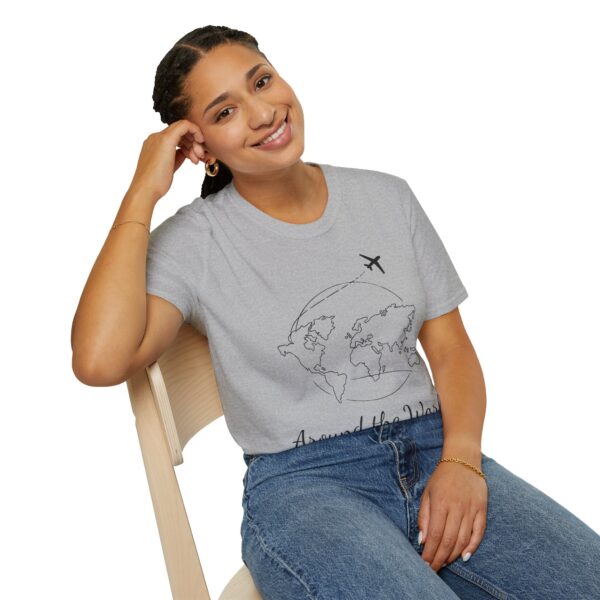 Around the world Unisex T-shirt - Image 2