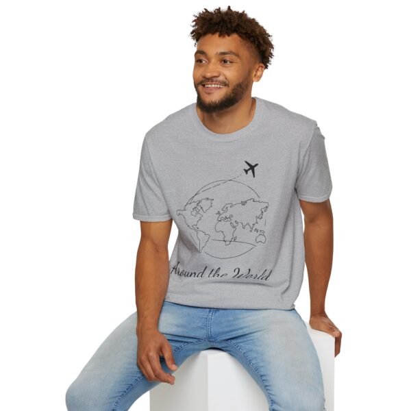 Around the world Unisex T-shirt - Image 3