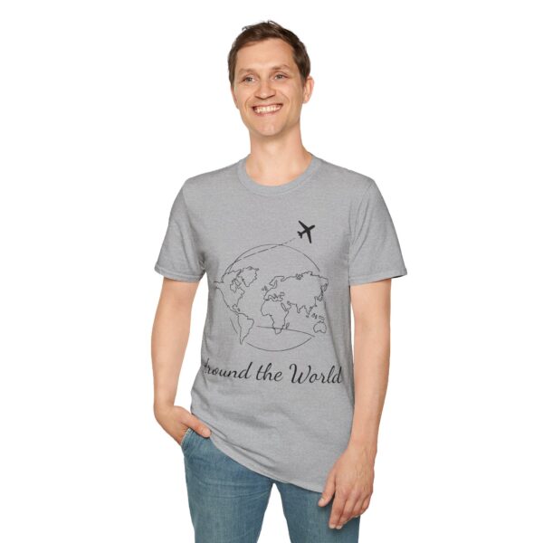 Around the world Unisex T-shirt - Image 4